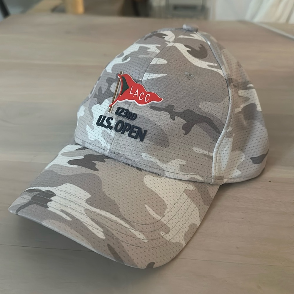 ahead LACC 123rd US Open Golf Mid Fit Lightweight Hat OS New with out tags